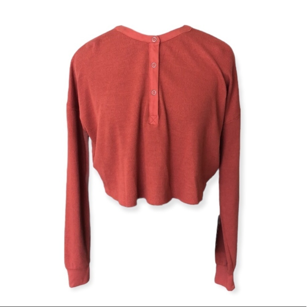 Urban Outfitters Long Sleeve Crop Top